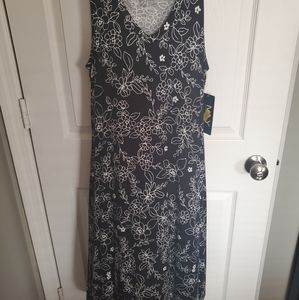 Andrew Marc floral tank dress